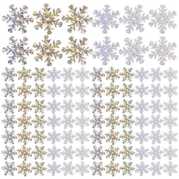 30g Snowflake Glitter Sequins for DIY Crafts Christmas Confetti for Tables Iridescent Snowflakes Holiday Decorations Sparkling Snowflakes Winter Ornament Fillers for Crafts