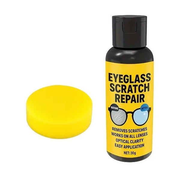 30g Transparent Glass Scratch Fixer Liquid Auto Glass Scratch Repair Lotion Protects Against Future Damage for Car