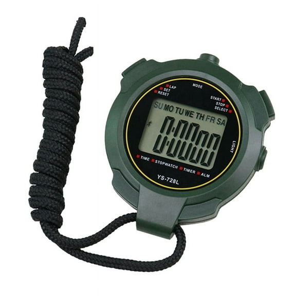 30h Chronometer Handheld Pocket Stopwatch 0.01s Accuracy Professional Digital Sport Stopwatch LCD Stop Watch
