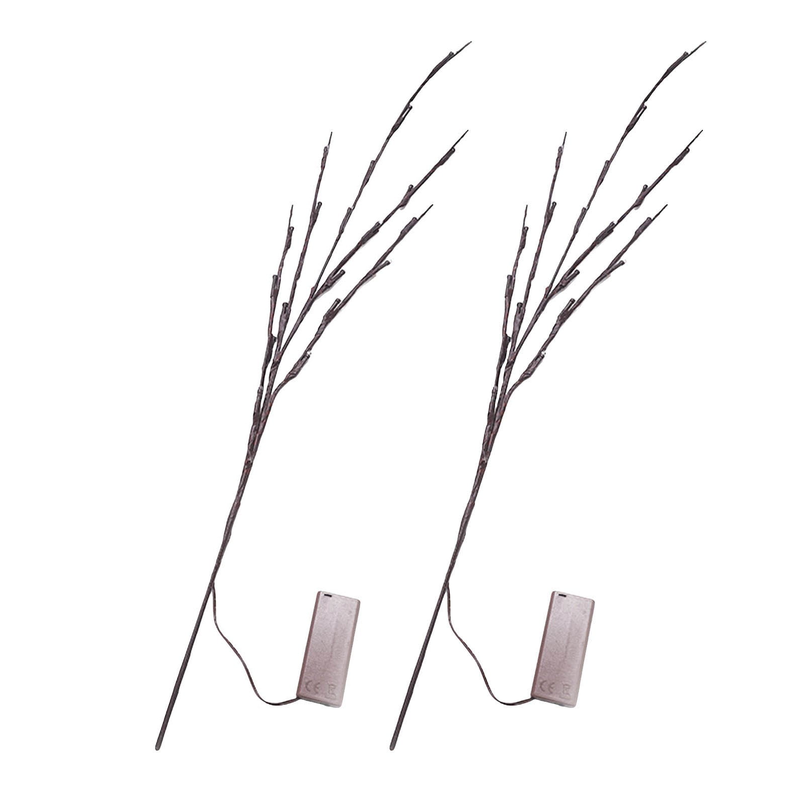 30inch 20LED Lighted Branches Battery Operated Warm White Led Twigs Lighted Branches Vase