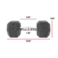 thumbnail image 1 of 30lb Coated Dumbbell, Pair, 1 of 2