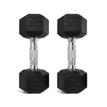 30lb Coated Dumbbell, Pair