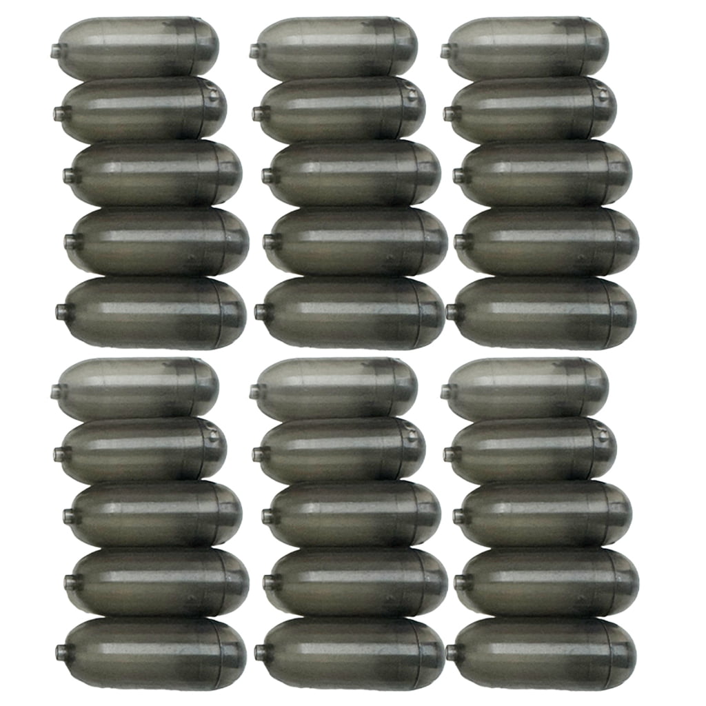 30lots Plastomer Fishing Hook Float Tube Adjustable Angles Bottom Rigs ...