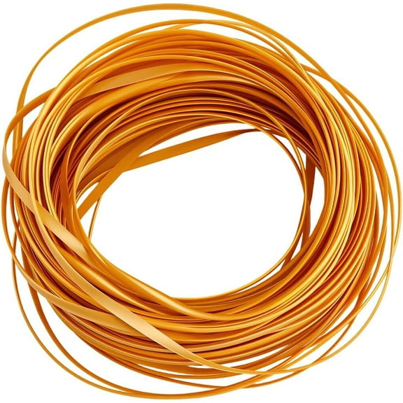 30m*5mm Rattan Weaving Wicker Basket Wicker Repair Kit Orange Rattan Roll Flat Cord Webbing Basket Weave Patio Chair Sofas Repair Supplies