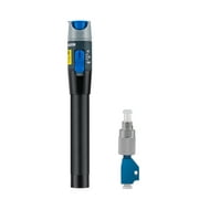 30mW 30KM Visual Fault Locator + FC/LC Adapter, Single Mode 9/125um FC Male to LC Female Adapter, Red Light Fiber Optic Cable Tester Meter, Fit for CATV Telecommunications Engineering MaintenanceBlue