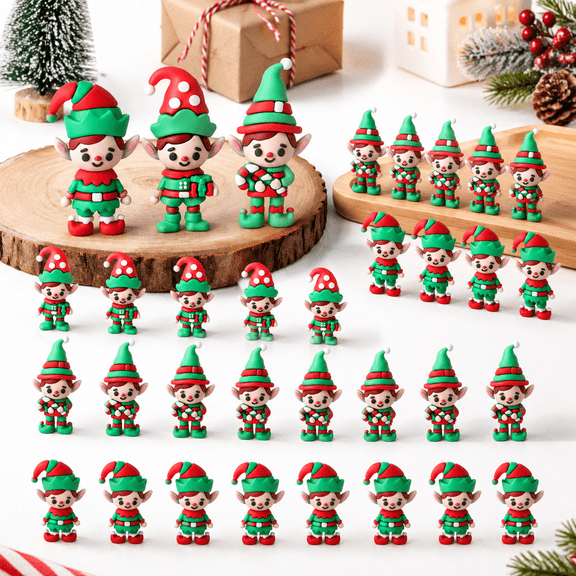 30mas Mini Figures Tiny Elves Decorations Smooth