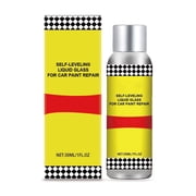 30ml Car Paint Repair Self-Leveling Glass Liquid, Restores Gloss and Protects Finish, Scratch Resistant Formula for DIY Automotive Renewal