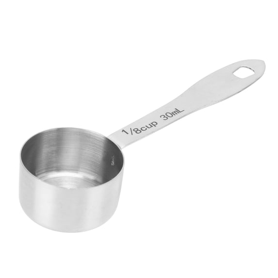 30ml Coffee Bean Measuring Scoop 304 Stainless Steel Measuring Spoon for Sugar Milk Fruit Powder
