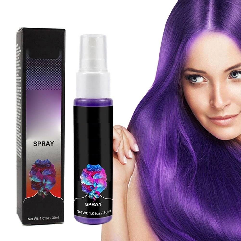30ml Disposable Hair Coloring Spray Fast Temporary Party Hair Spray Wax
