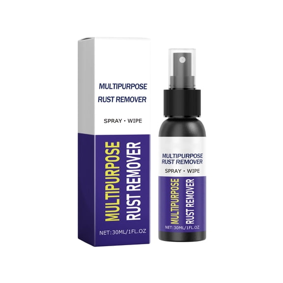 30ml Multipurpose Rust Remover Spray Mini Metal Rust Cleaner Polisher for Car Wheels Stainless Steel Faucets Hardware