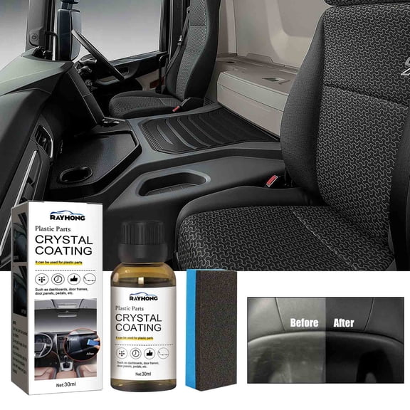 30ml Plastic Parts Refresher Agent Car Trim Restoration Coating Waterproof Gel for Auto Interior Exterior