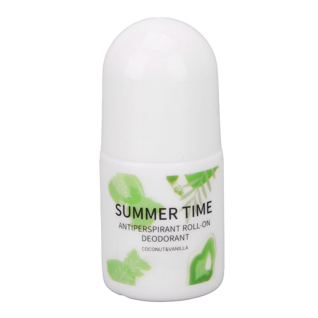 30ml Roll On Perfume Deodorant Unisex Portable Reduces Sweat Coconut Vanilla Flavor Rollerball