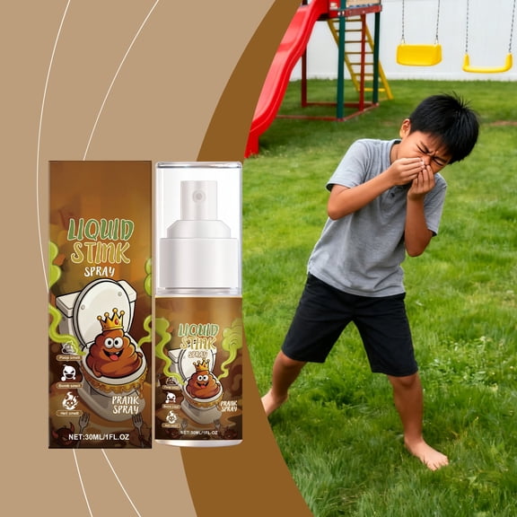 30ml Stinky Fart Prank Spray, Fun Prank Liquid Spray, Long-Lasting Effective, Smells Really 'Bad' Fart Gas, Non-Toxic-Funny Home Party Supplies