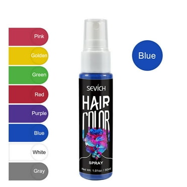 30ml Temporary Hair Color Spray for Men Women, Colored Hair Spray, Washable Temporary Hair Color Spray for Cosplay, Prom, Party, Halloween, Christmas
