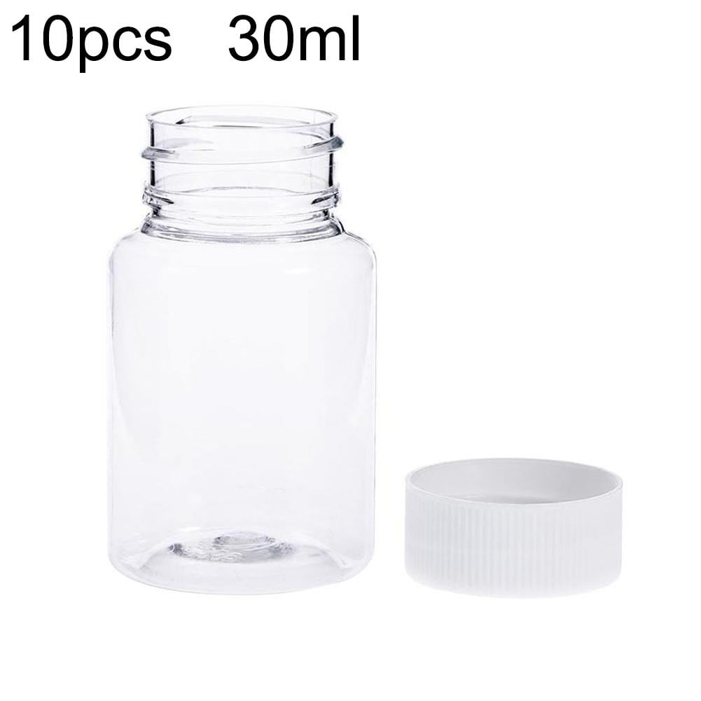 30ml Transparent plastic bottle Dispensing bottles Sample packaging