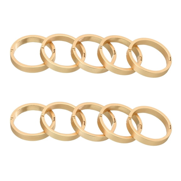 30mm/1.2inch Binder Rings, 10PCS Paper Rings Book Rings Loose Leaf Binder Rings Small for Index Cards Craft Classroom