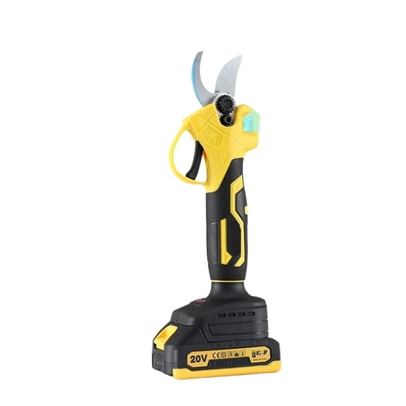 30mm Brushless Electric Pruning Shears 2 Gear Cordless Electric Scissors Garden Tool Fruit Tree Pruner for Battery