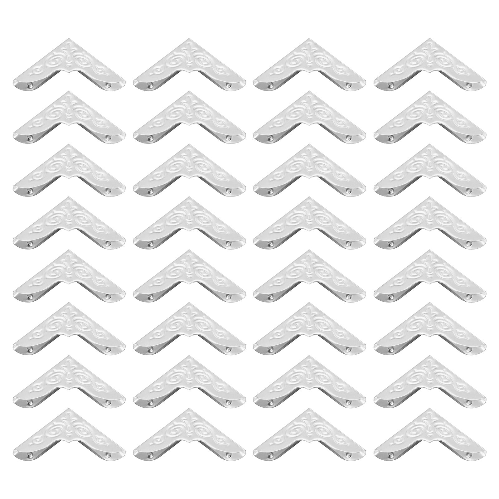 30mm Metal Book Corners, 60pcs Photo Corners Book Corners Protector ...