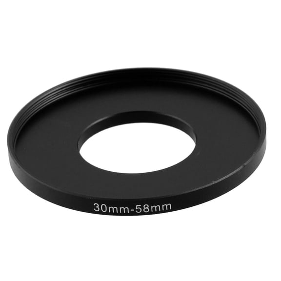 30mm to 58mm Camera Filter Lens 30mm-58mm Step Up Ring Adapter