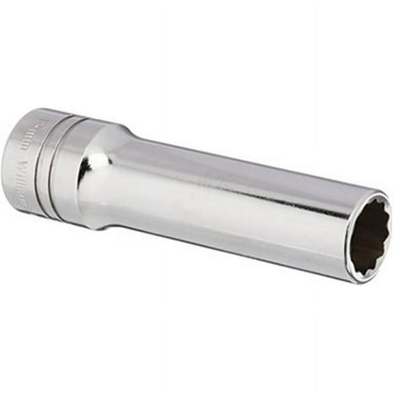30mm x 1/2" Drive 12 Point Deep Supertorque™ Socket, Chrome Finish. Not Suitable For Impact Use. Williams® USA # JHWSMD-1230