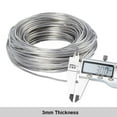 thumbnail image 1 of 30ms Rubber Covered Aluminum Wire Bendable Metal Craft Wire for Making Dolls Skeleton Crafts 3mm, 1 of 9