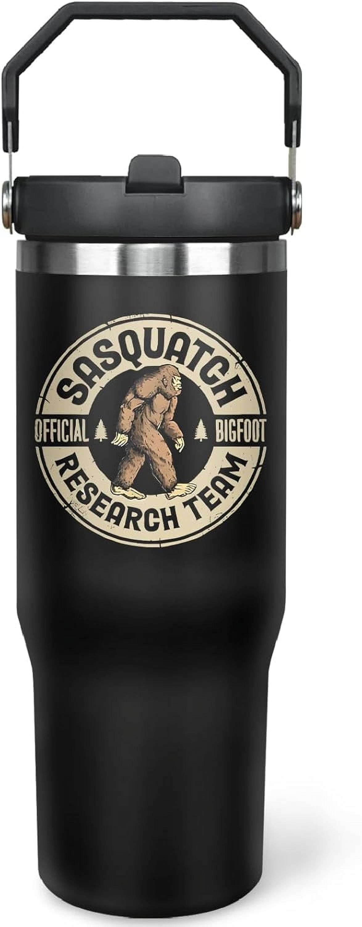 30oz Bigfoot Tumbler with Top Handle and Flip Straw Bigfoot/Sasquatch Gifts  Cup for Dad Father''s Day Birthday Christmas Gifts for Men - Walmart.com