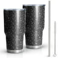 thumbnail image 1 of 30oz Black White Gothic Hand Eye Moon Pattern Tumblers Stainless Steel Tumbler with Lid and Straw,Vacuum Insulated Double Wall Travel Tumbler Cups Mug with Cleaning Brush for Coffee,Tea, 1 of 1