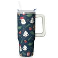 thumbnail image 1 of 30oz Christmas Bells Tumbler with Lid Straw Stainless Steel Cup Double Wall Insulated Gifts for Holiday, 1 of 5