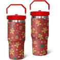 thumbnail image 1 of 30oz Gingerbread Tumbler with Handle, 1 of 1