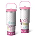 thumbnail image 1 of 30oz Hello Kawaii Cat Cute Stainless Steel Tumbler with Lid and Straw,Spill Proof Travel Cup Double Wall Vacuum Insulated Coffee Mug with Top Handle Pink, 1 of 7