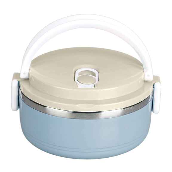 30oz Insulated Vacuum Food Jar with Buckle Lid, Wide Mouth Soup Thermo for Hot and Cold Food, Leakproof Stainless Steel Lunch Container Soup Box with Flip Up Handle and Steam Vent,Green