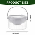 thumbnail image 1 of 30oz Large Cooling Serving Bowl With Handle And Lid Insulated Food Bowl For Cold Salad Fruit Snack Daily Party Use, 1 of 5