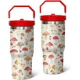 thumbnail image 1 of 30oz Mushroom Tumbler with Handle, 1 of 1