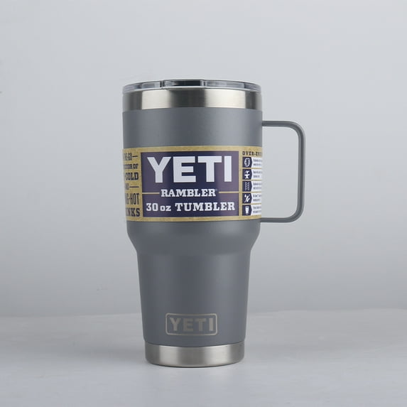 30oz Stainless Steel Vacuum Insulated Tumbler w/ MagSlider Lid & Handle