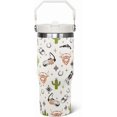 thumbnail image 1 of 30oz Western Flip Tumbler with Handle lid and Straw,Cow Skull CoffeeTravel Mug Cup Water Botter,Western Stuff Decor Accessories, 1 of 6