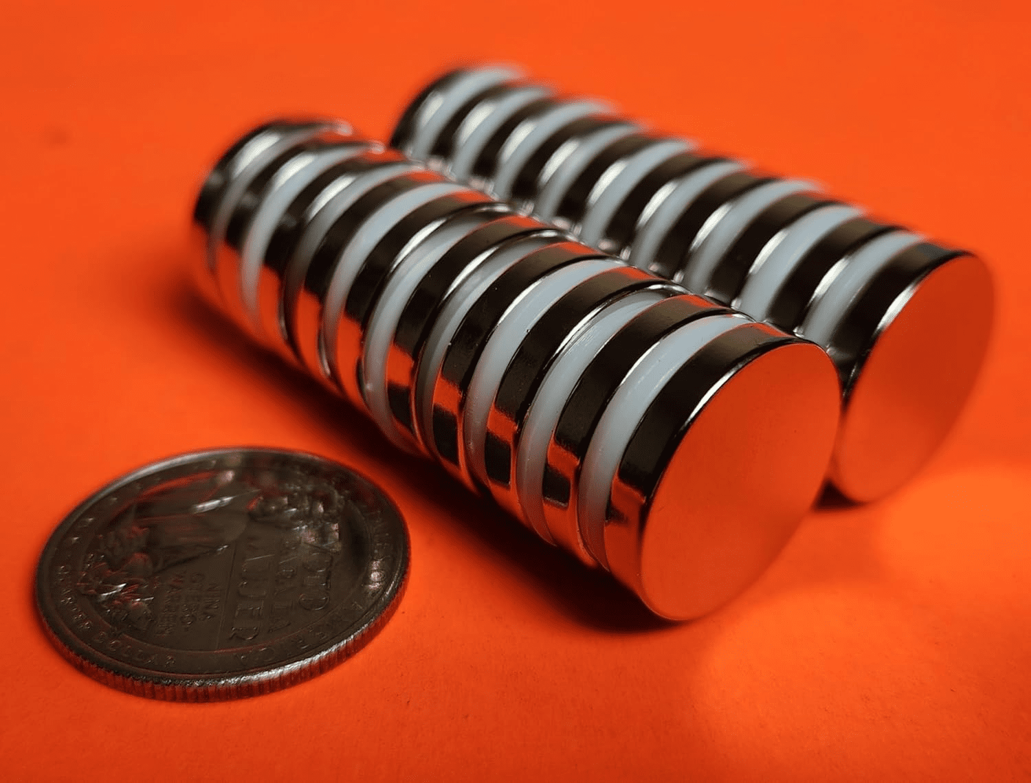 Pack of Neodymium Disc Magnets – 3/4" x 1/8" Rare Earth Permanent Magnet 30 Discs