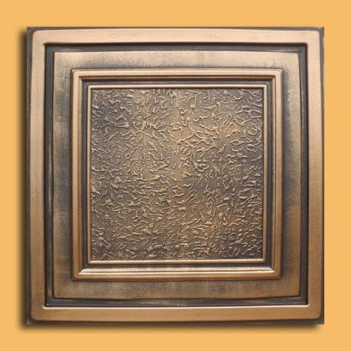 30pc of Zeta Bronze/Black (24"x24" PVC 20 mil) Ceiling Tiles - Covers About 120sqft