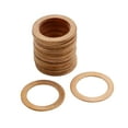 thumbnail image 1 of 30pcs 20mm Inner Diameter Copper Washers Flat Sealing Gasket Rings, 1 of 3