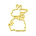 thumbnail image 1 of 30pcs 30pcs Alloy Open Back Bezel Pendants For DIY UV Resin Epoxy Resin Pressed Flower Jewelry Rabbit Golden 38x27.5x2mm Hole: 2.5mm, 1 of 3