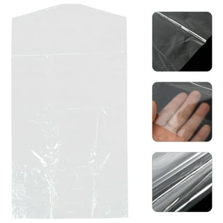 Clear Plastic Garment Bags 21x4x72 .65 mil, 269 Bags Per Roll