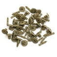 thumbnail image 1 of 30pcs 7mm Hole Dia Plastic Car Door Trim Fender Rivets Retainer Clips Beige, 1 of 2