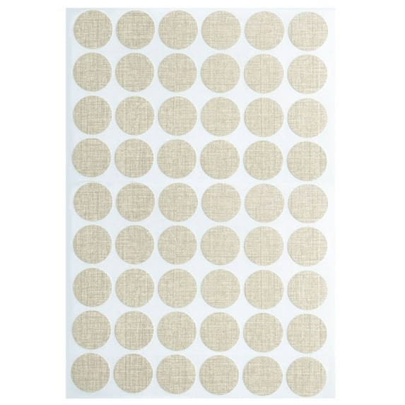 30pcs Adhesive Screw Hole Covers Stickers in Sturdy Waterproof PVC Materials for Cabinets Desks and Furniture