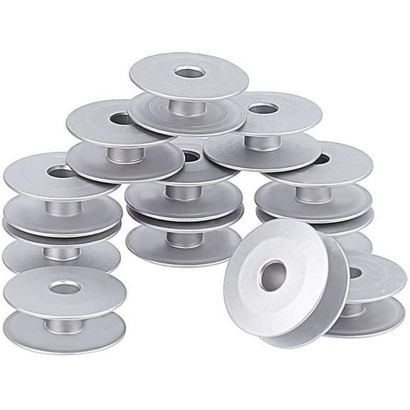 30pcs Aluminum Bobbins M Metal Bobbins Empty Thread Spool