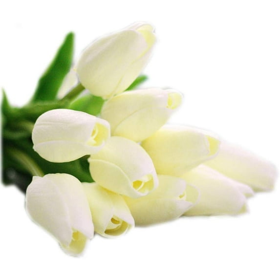 30pcs Artificial Tulip Real Touch Flower for Wedding Home Decor Centerpiece