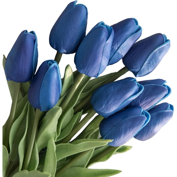 30pcs Artificial Tulip Real Touch Flower for Wedding Home Decor Centerpiece