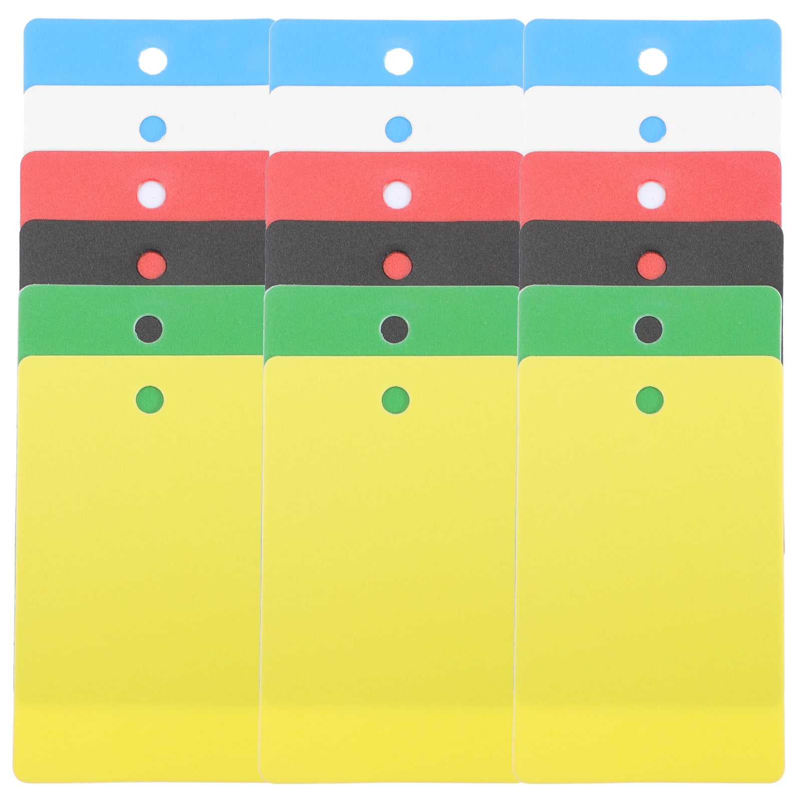 30pcs Badge Buddy ID Card Holders Vertical Badge ID Card Holders for