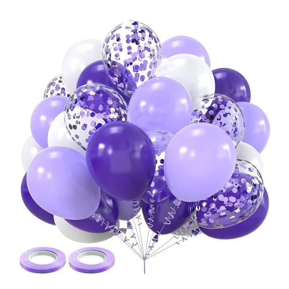 30pcs Balloons Assorted Color 12 Inches Latex Balloons with Ribbon, Bright Sequins Party Balloons for Birthday Baby Shower Wedding Halloween Christmas Party Supplies