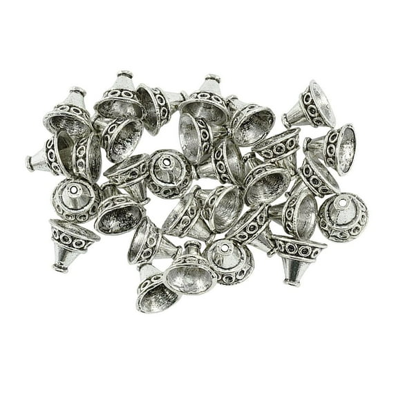 30pcs Beads Caps, End Caps, Tassel Charm For Jewelry Making DIY Accessories