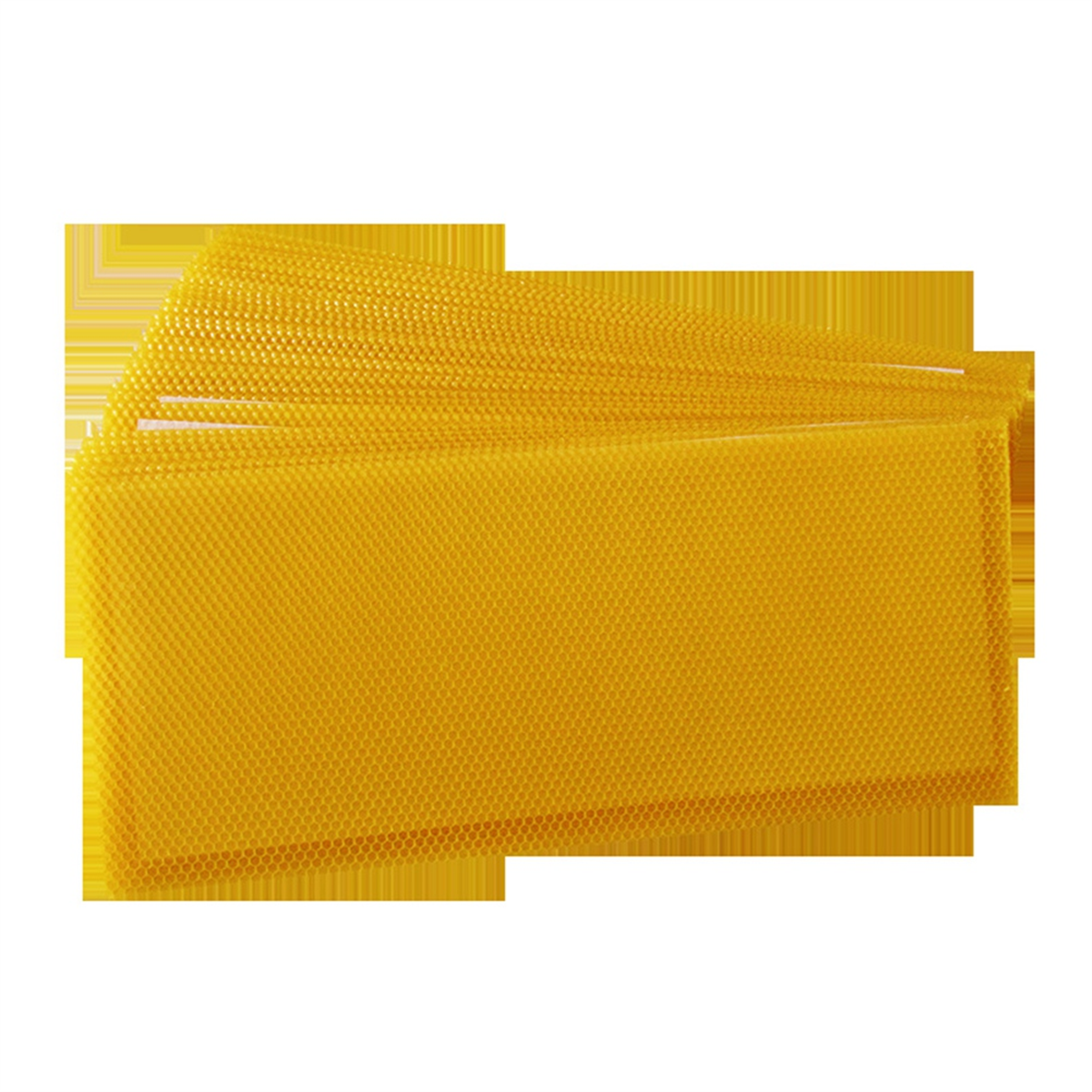 30pcs Bee Hive Foundation Sheets, Deep Beeswax Foundation Sheets for