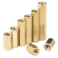 thumbnail image 1 of (30pcs) Brass Double PassHexagon Post M4x14mm, 1 of 5
